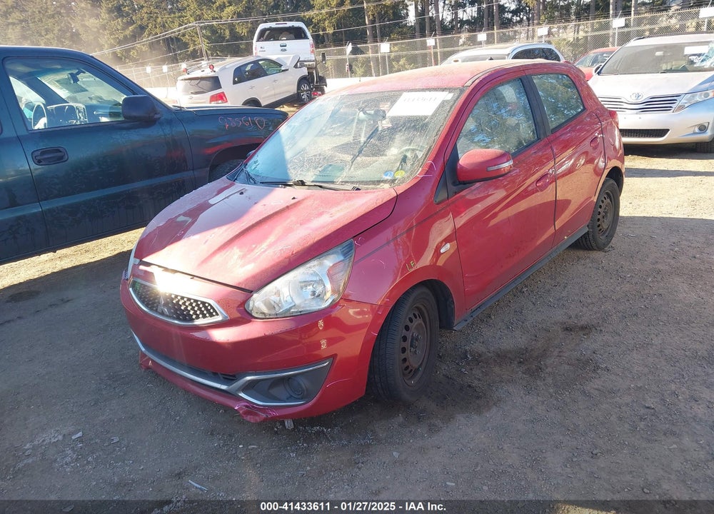 2017 MITSUBISHI MIRAGE VIN: ML32A3HJ2HH005348