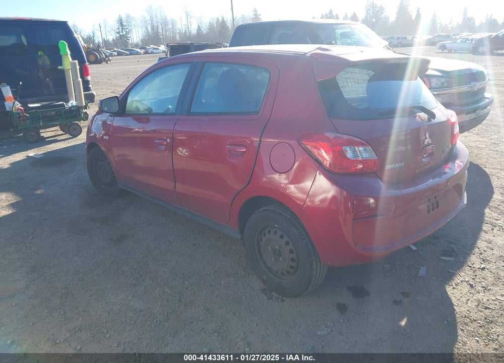 2017 MITSUBISHI MIRAGE VIN: ML32A3HJ2HH005348