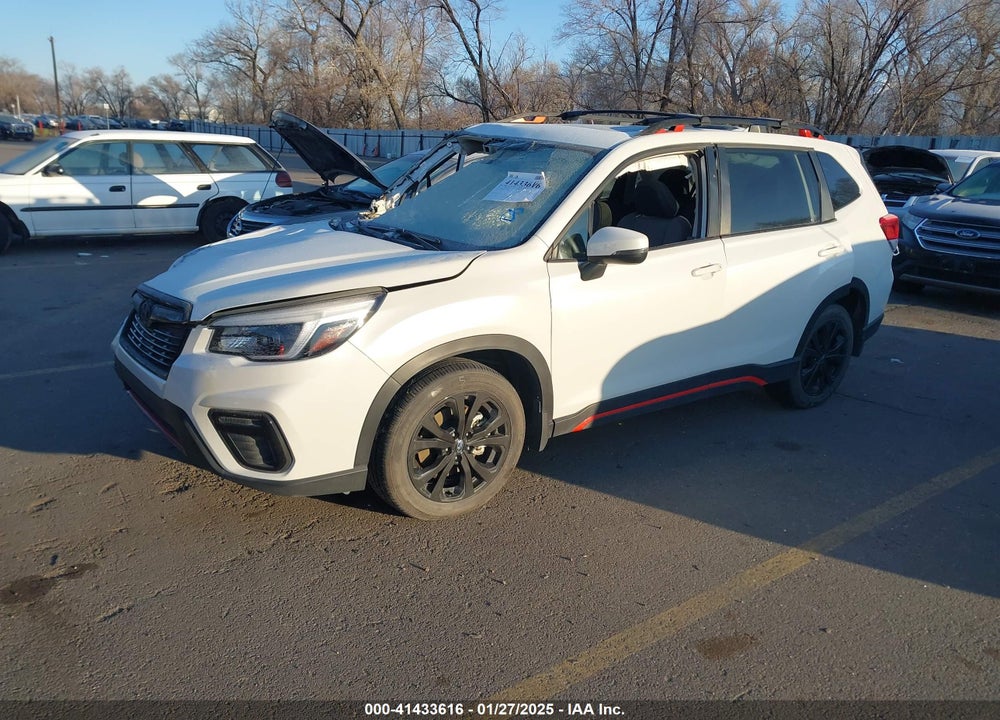 2021 SUBARU FORESTER SPORT VIN: JF2SKARC8MH536726