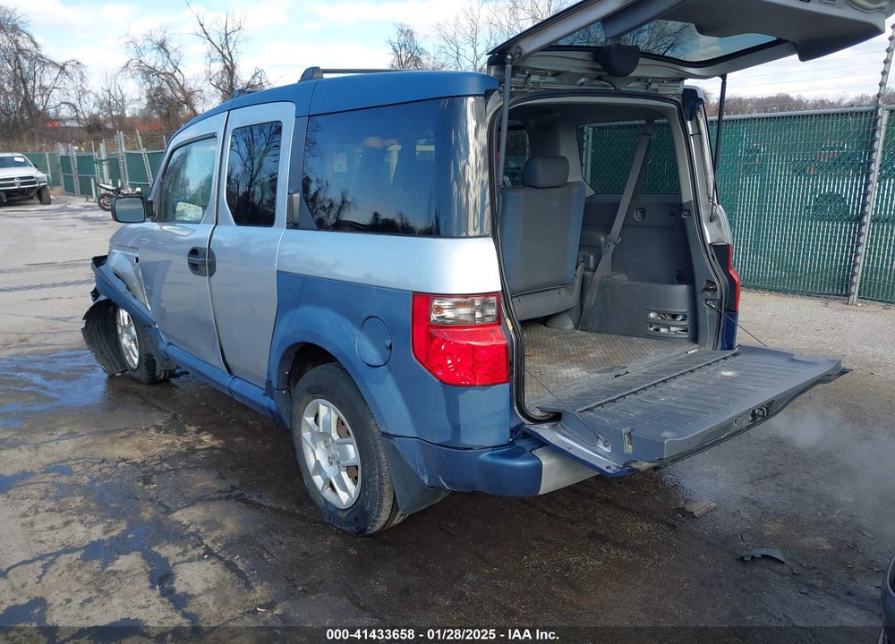 2006 HONDA ELEMENT LX VIN: 5J6YH18376L008839