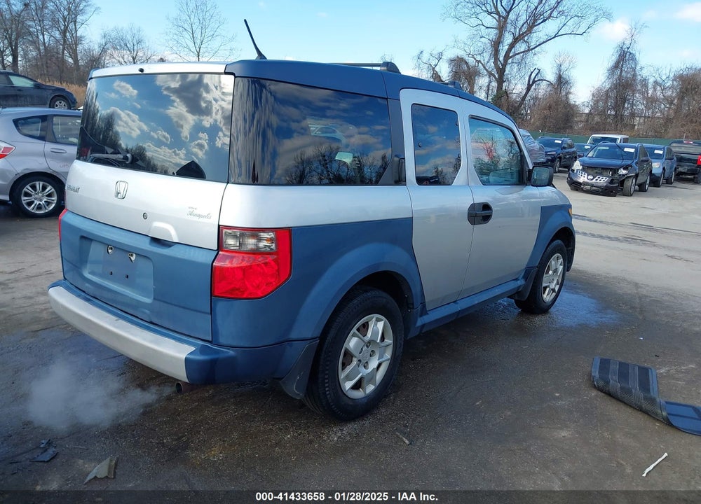 2006 HONDA ELEMENT LX VIN: 5J6YH18376L008839