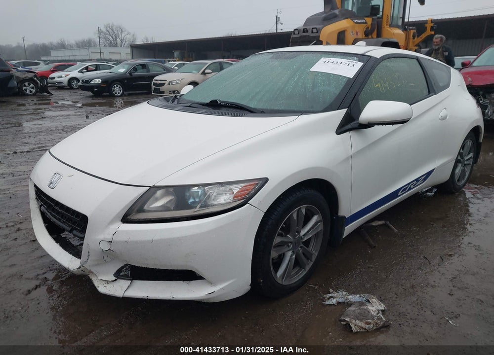2013 HONDA CR-Z VIN: JHMZF1D42DS000230