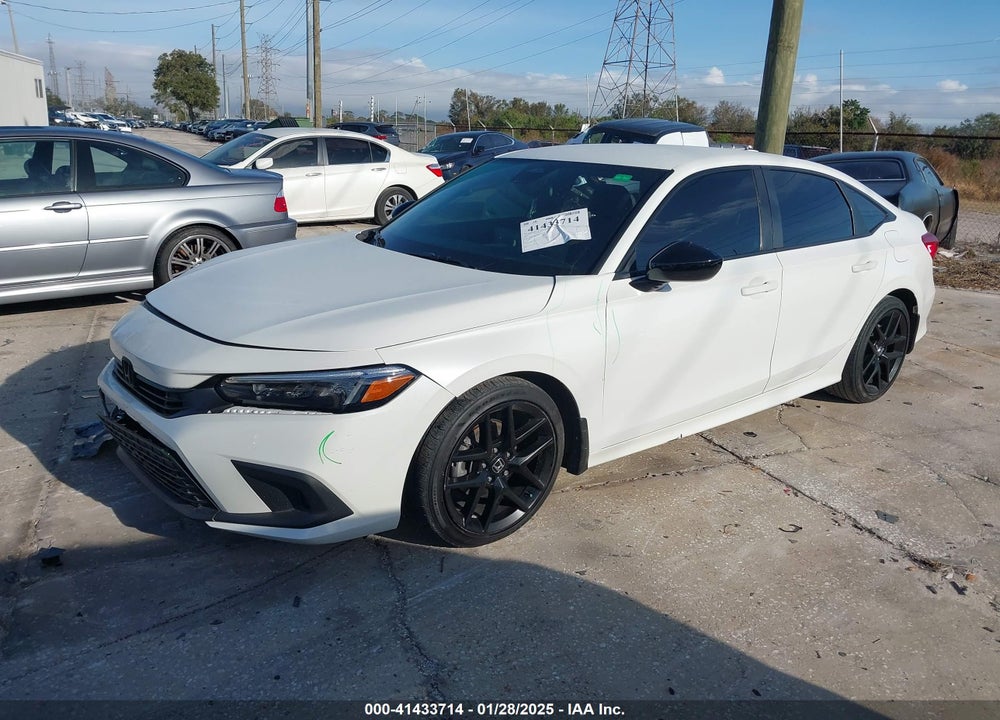 2022 HONDA CIVIC VIN: 2HGFE2F50NH551396