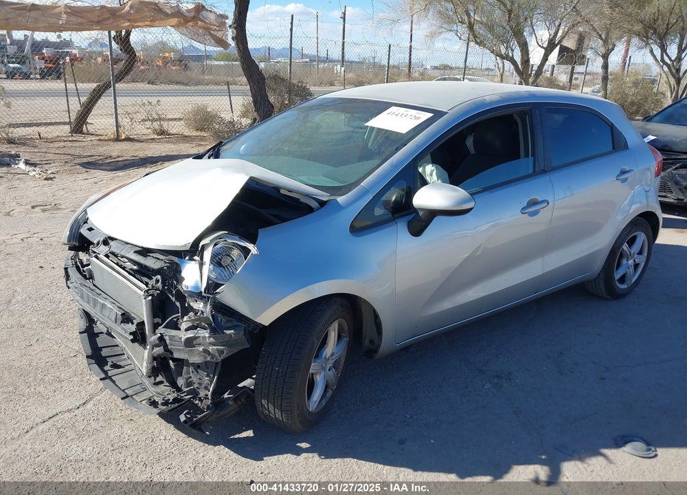 2012 KIA RIO VIN: KNADM5A39C6081297
