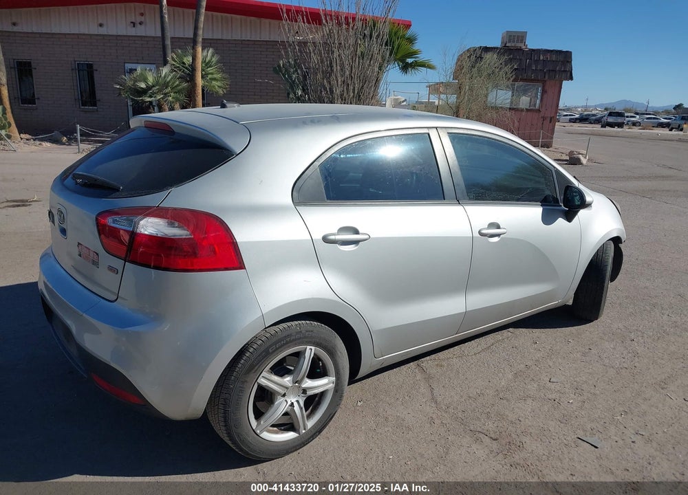 2012 KIA RIO VIN: KNADM5A39C6081297