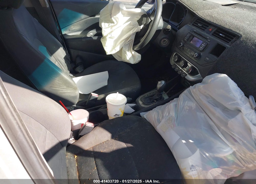 2012 KIA RIO VIN: KNADM5A39C6081297