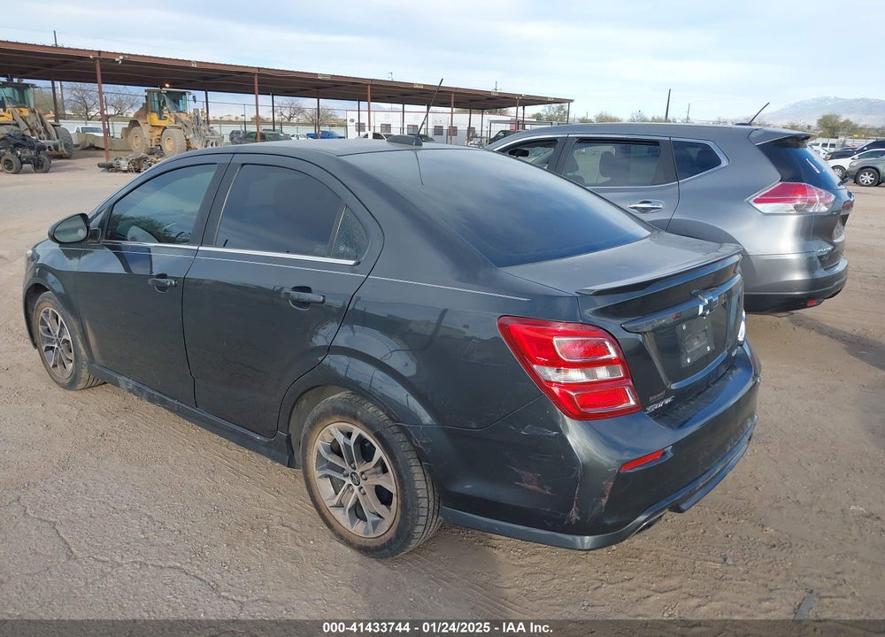 2018 CHEVROLET SONIC LT AUTO VIN: 1G1JD5SH3J4121102