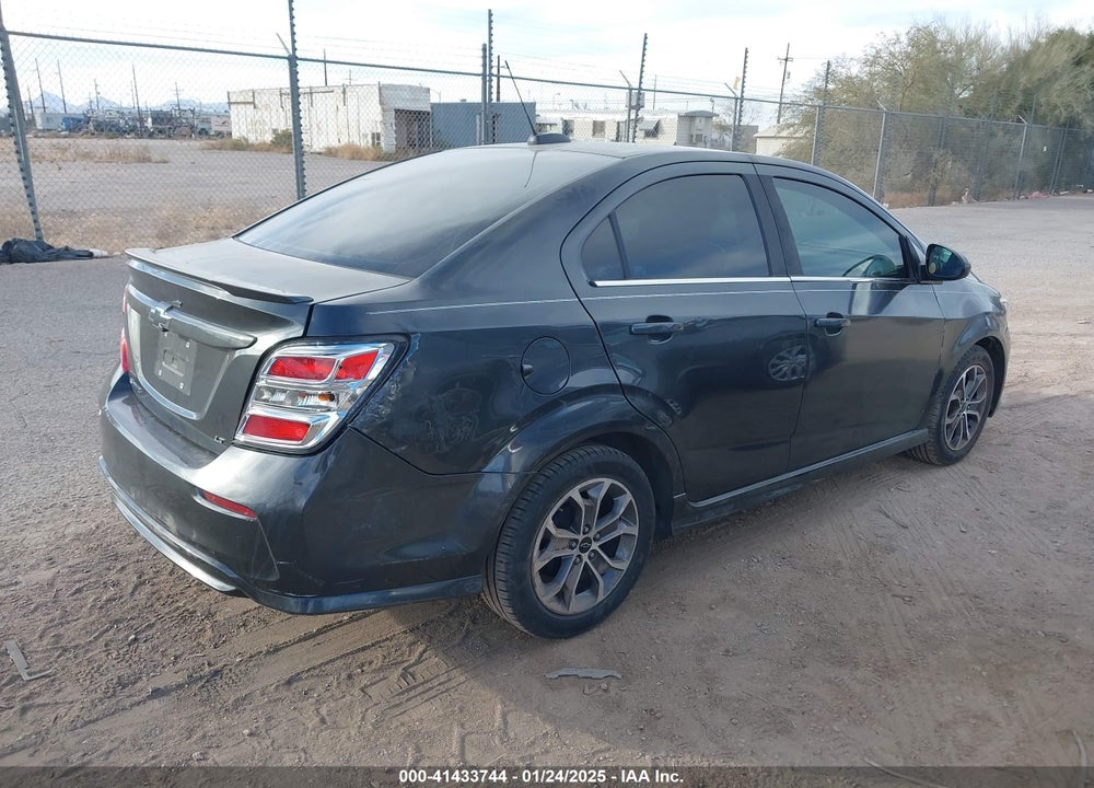 2018 CHEVROLET SONIC LT AUTO VIN: 1G1JD5SH3J4121102