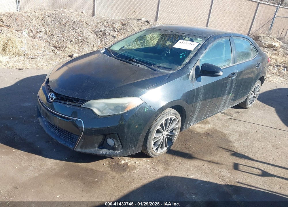 2016 TOYOTA COROLLA VIN: 5YFBURHEXGP454838