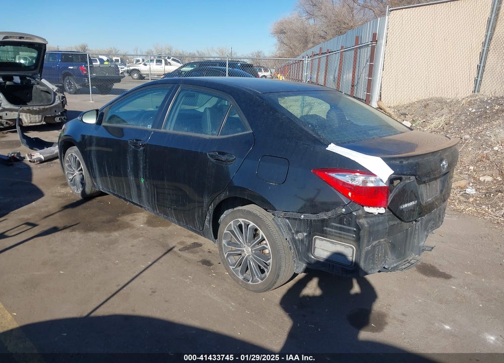 2016 TOYOTA COROLLA VIN: 5YFBURHEXGP454838