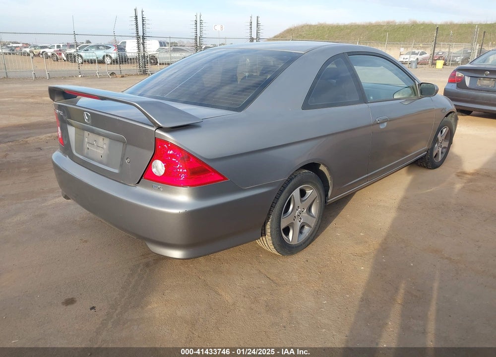 2004 HONDA CIVIC EX VIN: 1HGEM21904L016868