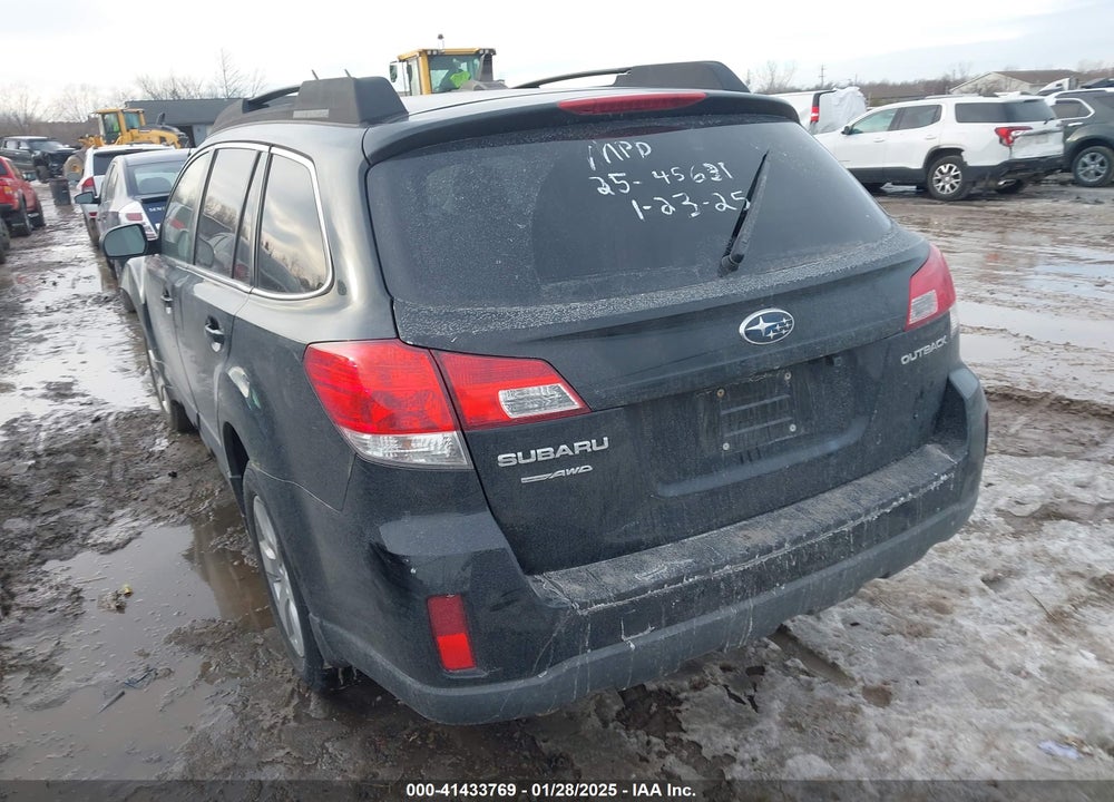 2012 SUBARU OUTBACK 2.5I PREMIUM VIN: 4S4BRCCC0C3263500