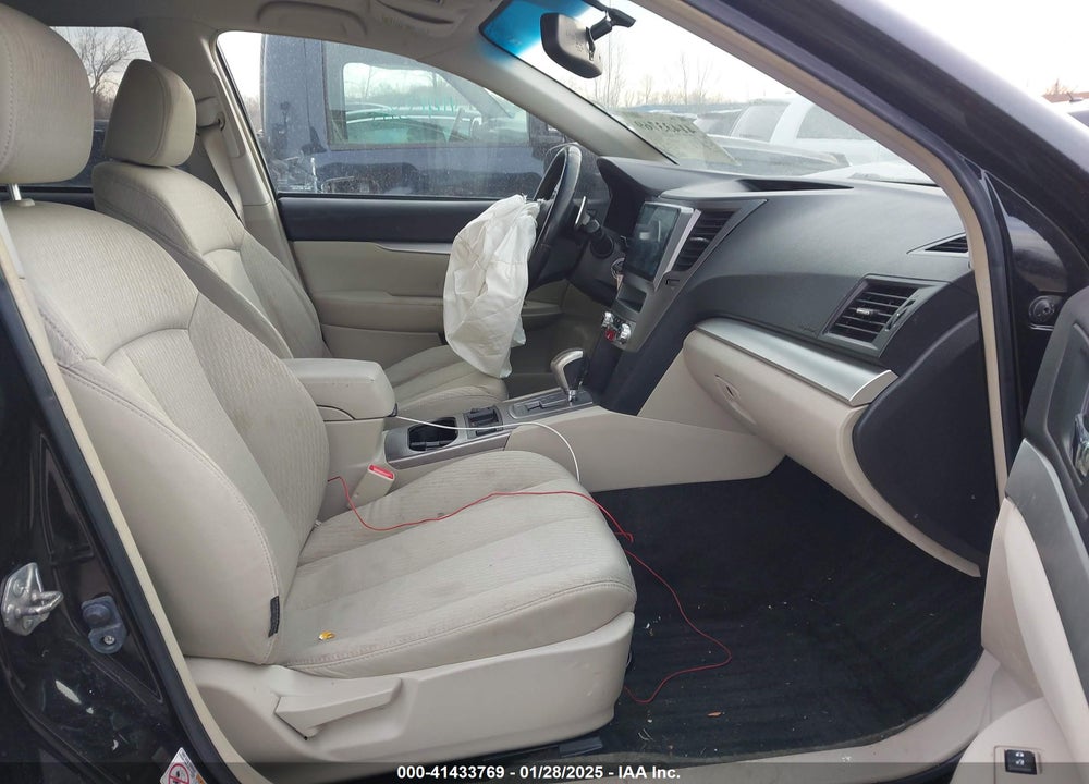 2012 SUBARU OUTBACK 2.5I PREMIUM VIN: 4S4BRCCC0C3263500