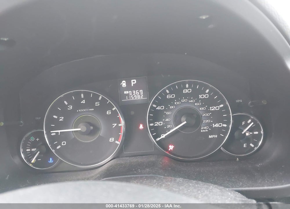 2012 SUBARU OUTBACK 2.5I PREMIUM VIN: 4S4BRCCC0C3263500