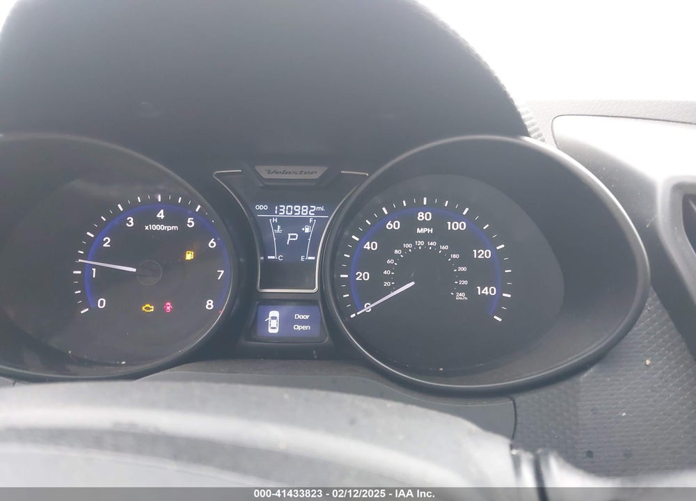 2013 HYUNDAI VELOSTER TURBO W/BLACK VIN: KMHTC6AE0DU179006