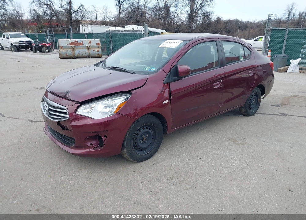2018 MITSUBISHI MIRAGE G4 VIN: ML32F3FJ9JHF12230