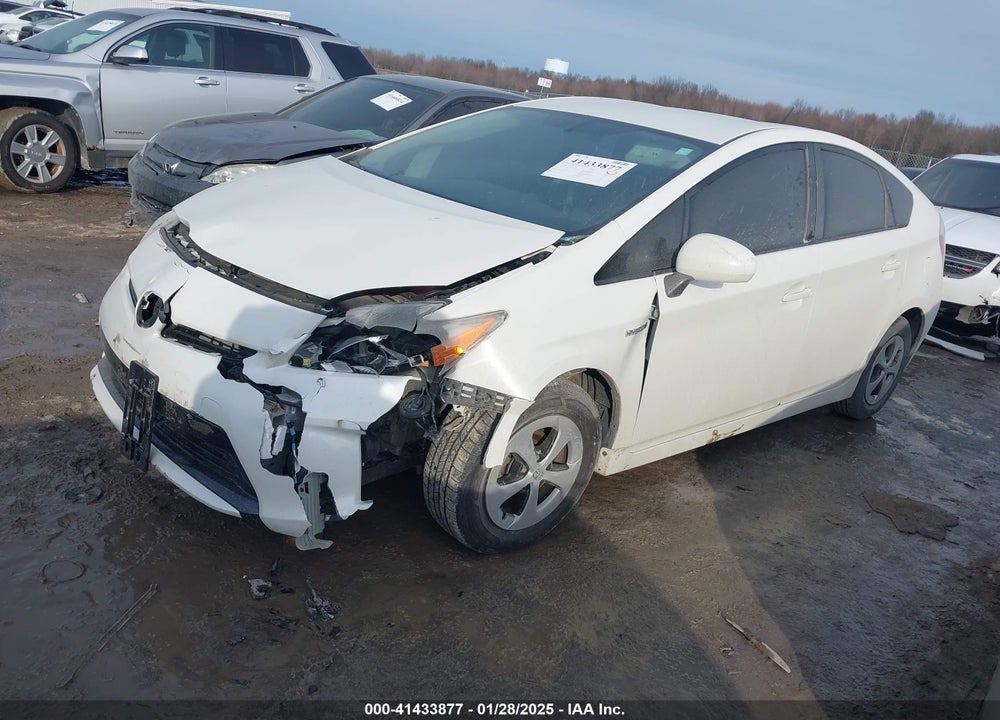 2013 TOYOTA PRIUS VIN: JTDKN3DU2D5554657