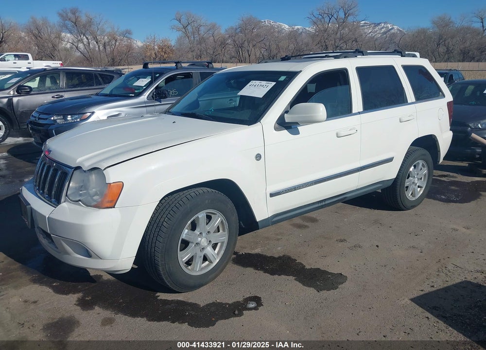 2008 JEEP GRAND CHEROKEE LIMITED VIN: 1J8HR58N68C212684
