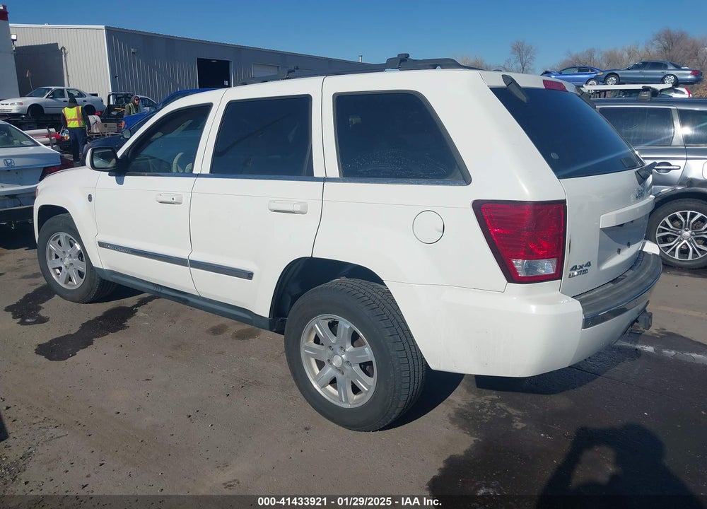 2008 JEEP GRAND CHEROKEE LIMITED VIN: 1J8HR58N68C212684