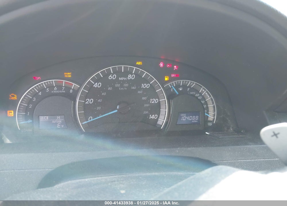 2012 TOYOTA CAMRY VIN: 4T1BF1FK2CU098429