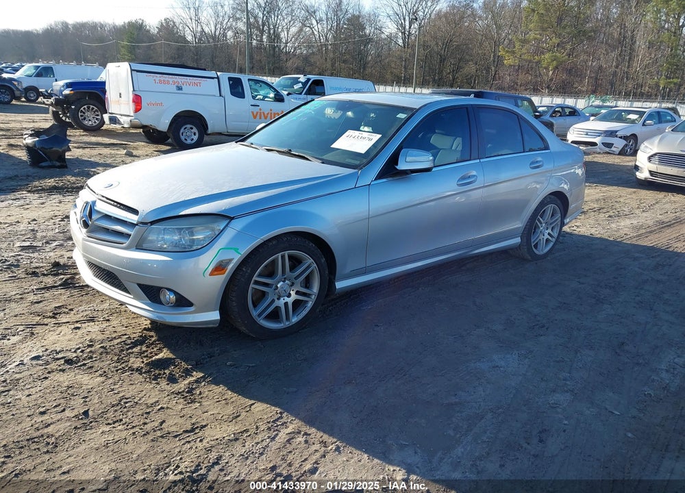2009 MERCEDES-BENZ C 350 SPORT VIN: WDDGF56X59R059168