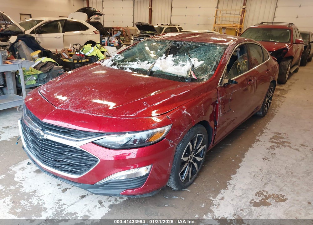 2021 CHEVROLET MALIBU FWD RS VIN: 1G1ZG5ST5MF051545