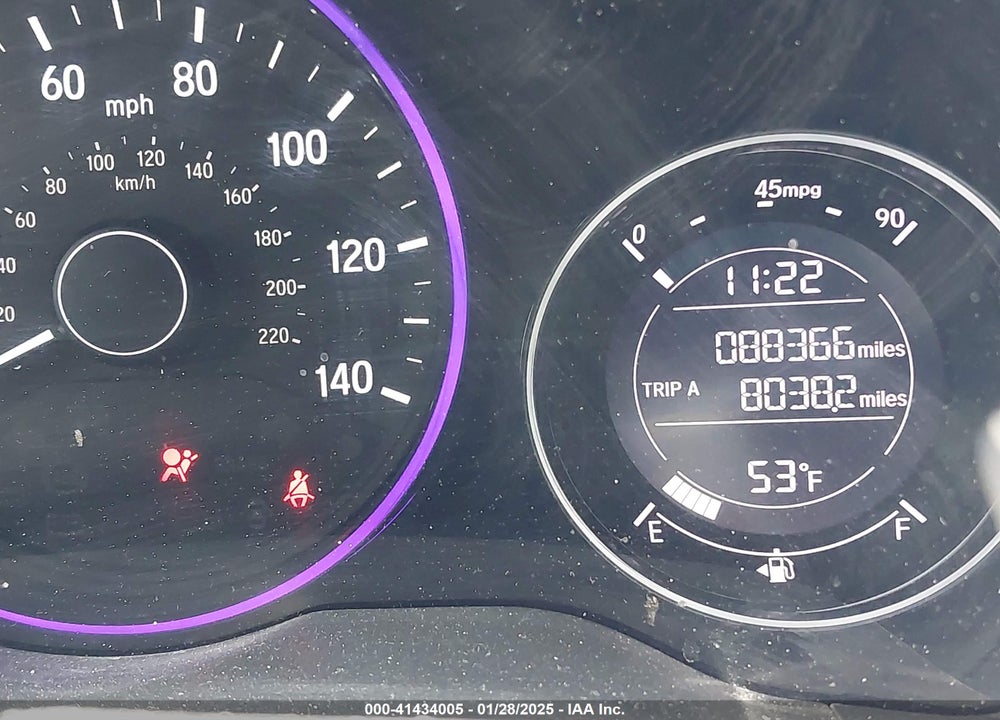 2018 HONDA HR-V EX VIN: 3CZRU6H5XJM706903