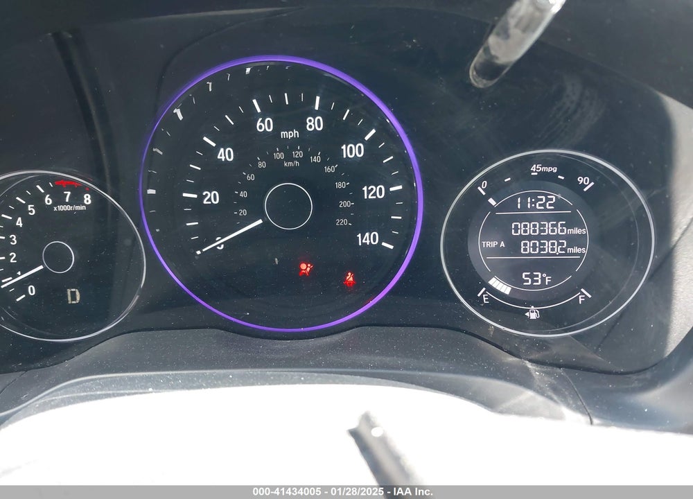 2018 HONDA HR-V EX VIN: 3CZRU6H5XJM706903