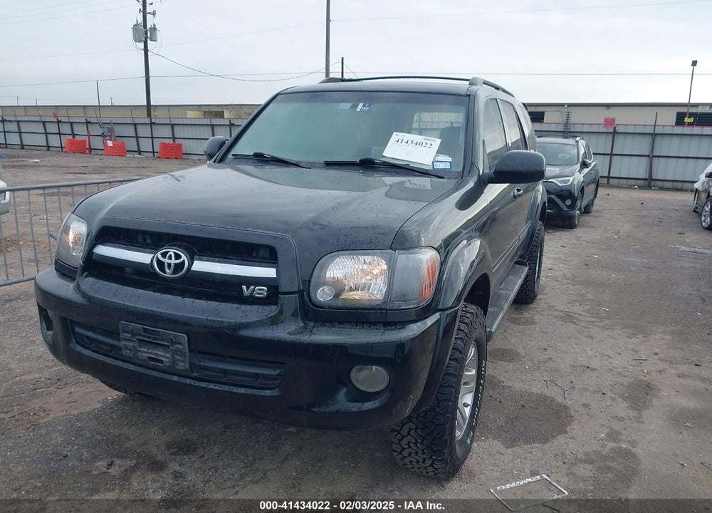 2006 TOYOTA SEQUOIA LIMITED V8 VIN: 5TDZT38AX6S279797
