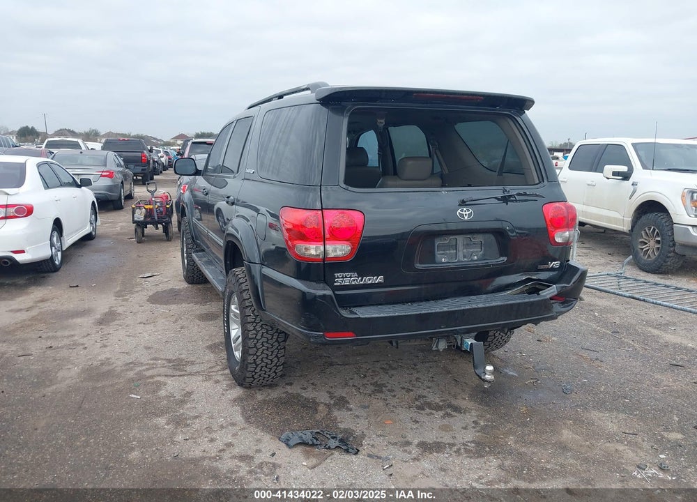 2006 TOYOTA SEQUOIA LIMITED V8 VIN: 5TDZT38AX6S279797