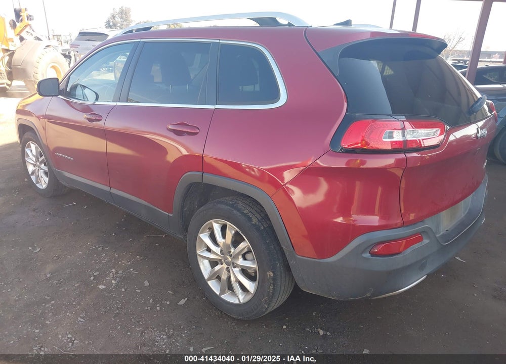 2017 JEEP CHEROKEE LIMITED FWD VIN: 1C4PJLDBXHW539968
