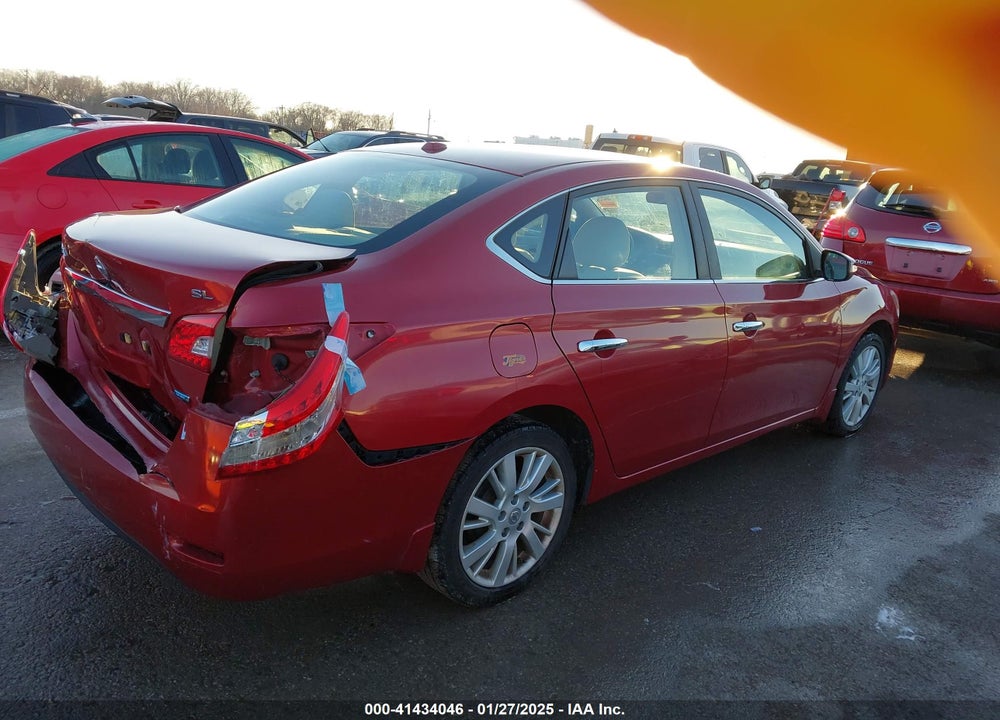 2013 NISSAN SENTRA VIN: 3N1AB7AP1DL628647