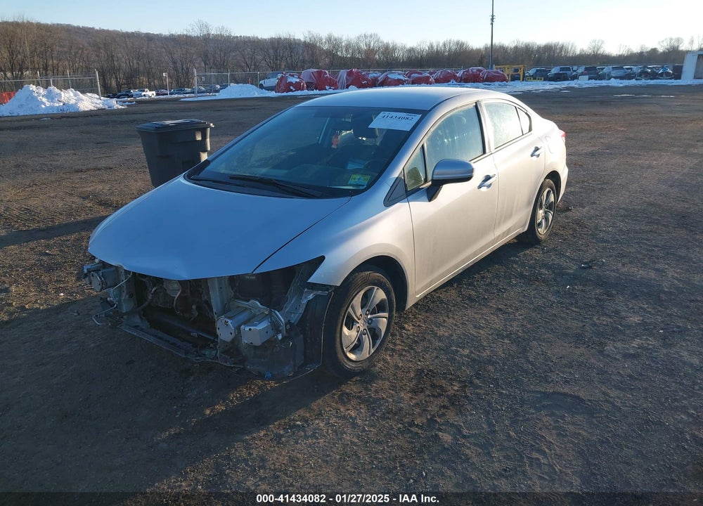 2014 HONDA CIVIC VIN: 19XFB2F58EE212565