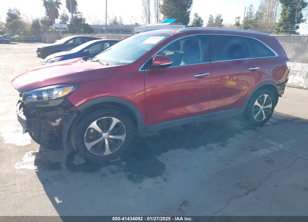 2016 KIA SORENTO 3.3L EX VIN: 5XYPH4A54GG040014