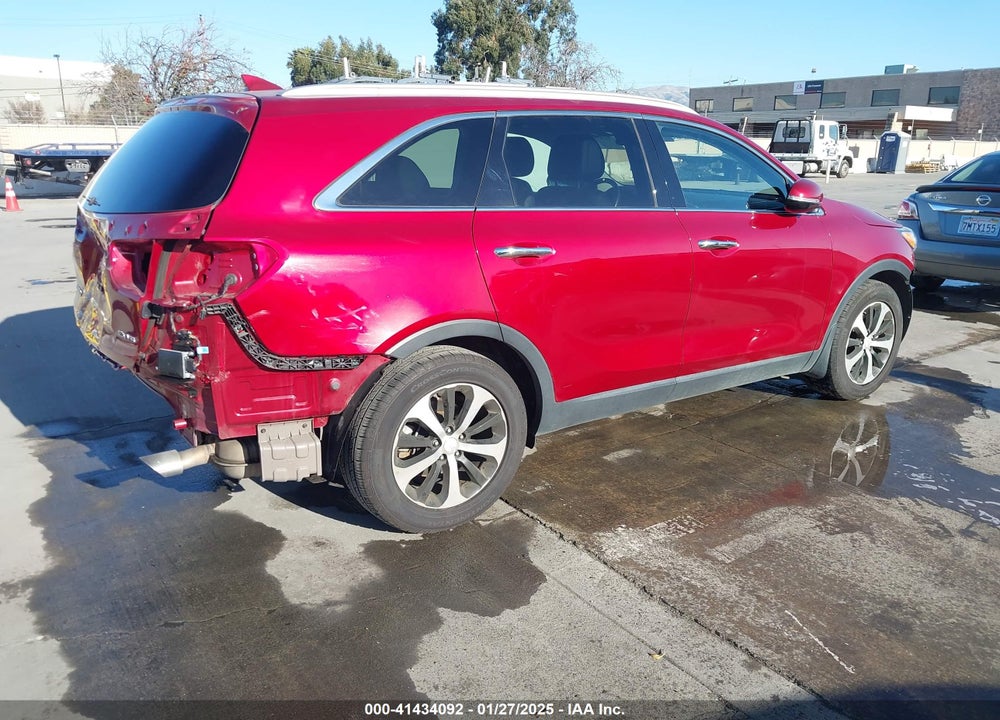 2016 KIA SORENTO 3.3L EX VIN: 5XYPH4A54GG040014