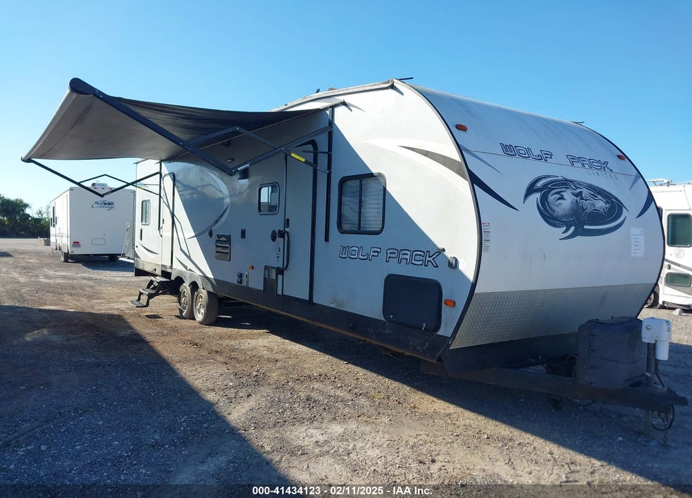 2019 FOREST RIVER WOLF PACK TRAVEL TRAILER VIN: 5ZT2CTPB0K1212451