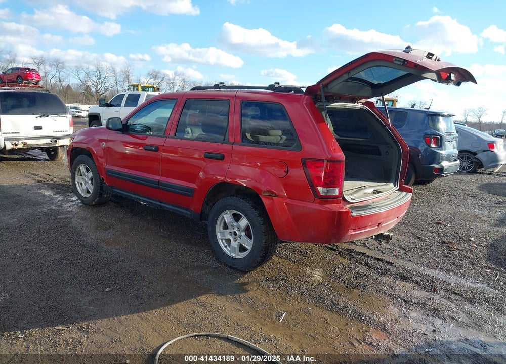 2005 JEEP GRAND CHEROKEE LAREDO VIN: 1J4HR48N15C530381