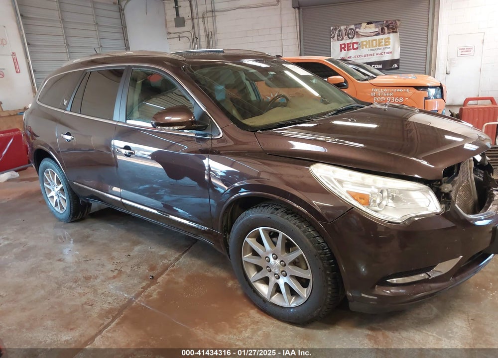 2016 BUICK ENCLAVE LEATHER VIN: 5GAKRBKD2GJ188083