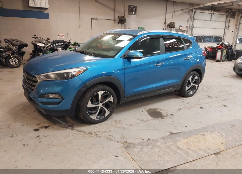 2016 HYUNDAI TUCSON LIMITED VIN: KM8J3CA21GU096507