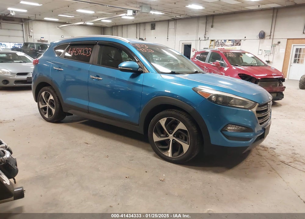 2016 HYUNDAI TUCSON LIMITED VIN: KM8J3CA21GU096507