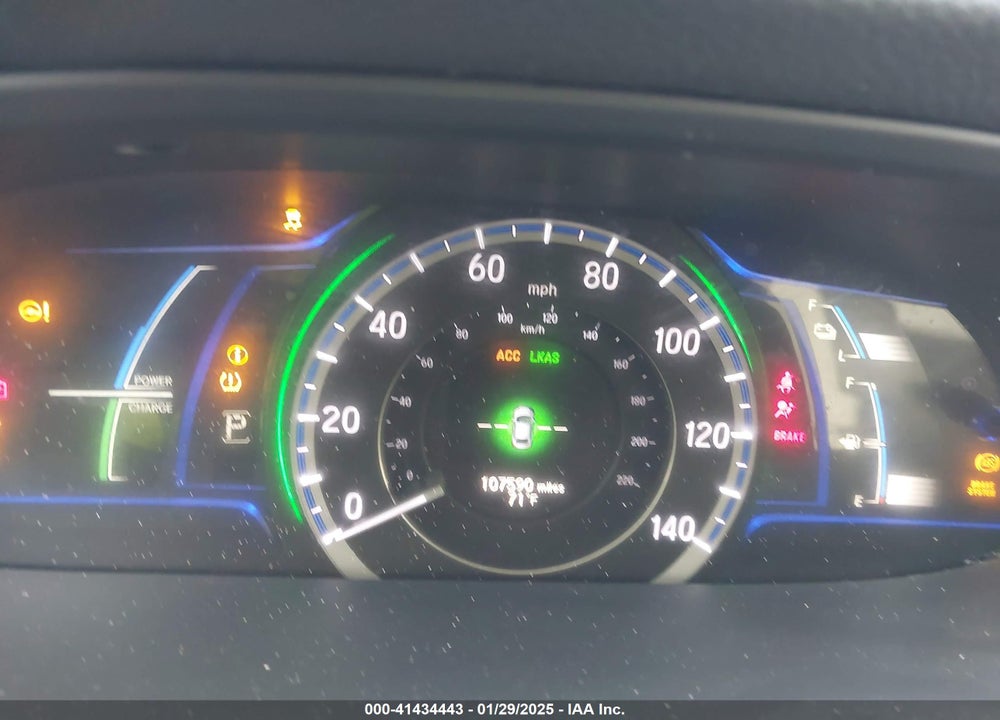 2017 HONDA ACCORD HYBRID VIN: JHMCR6F39HC002054