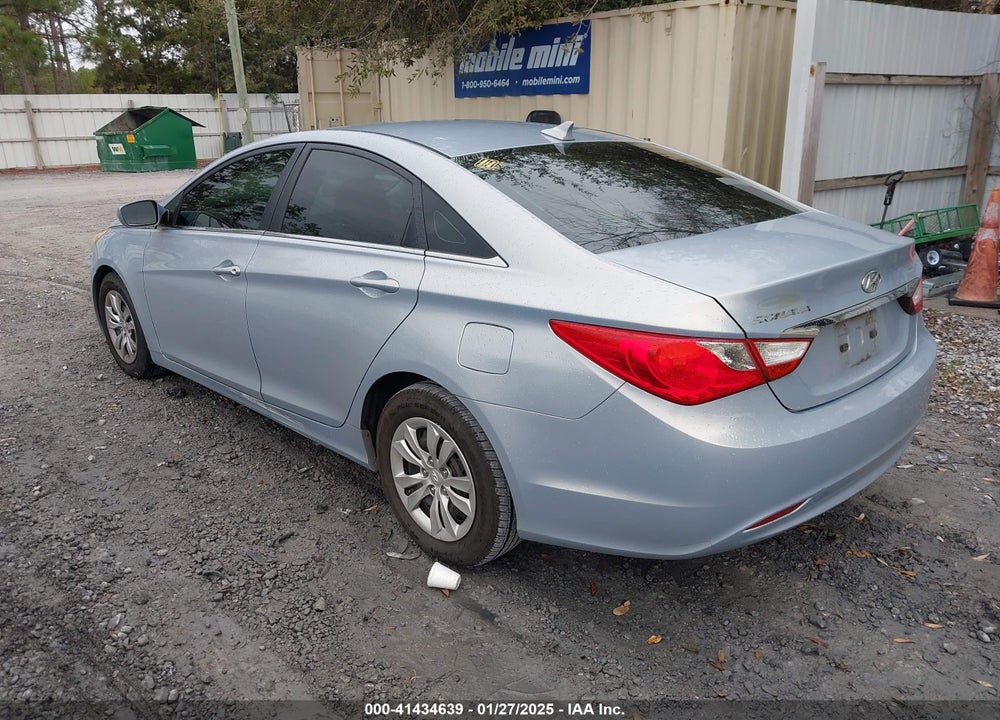 2011 HYUNDAI SONATA VIN: 5NPEB4ACXBH250948