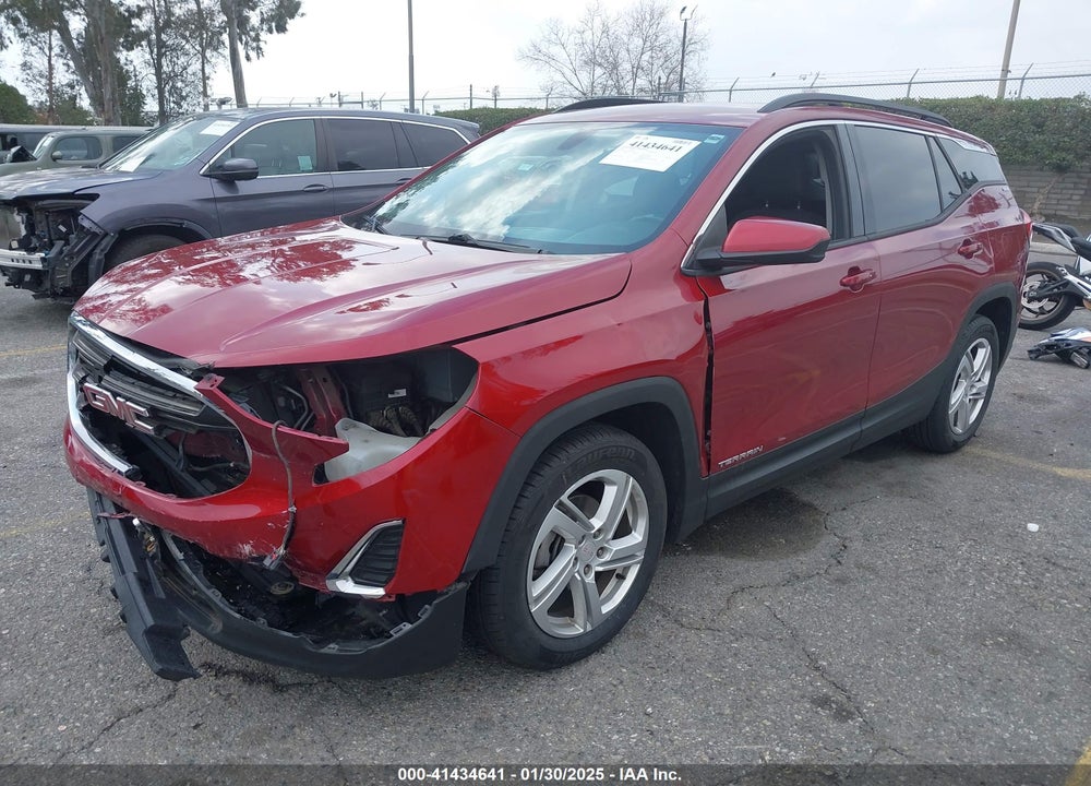 2018 GMC TERRAIN SLE VIN: 3GKALMEV6JL316857