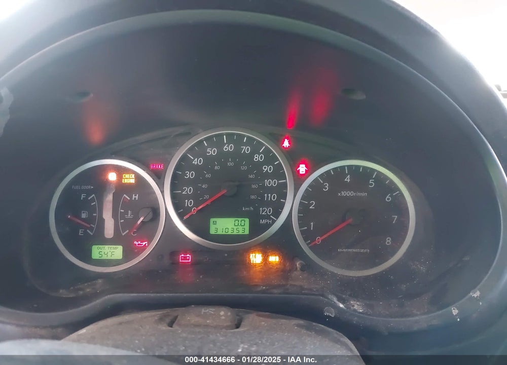 2005 SUBARU IMPREZA OUTBACK SPORT BASE W/SPECIAL EDITION VIN: JF1GG68535H803073