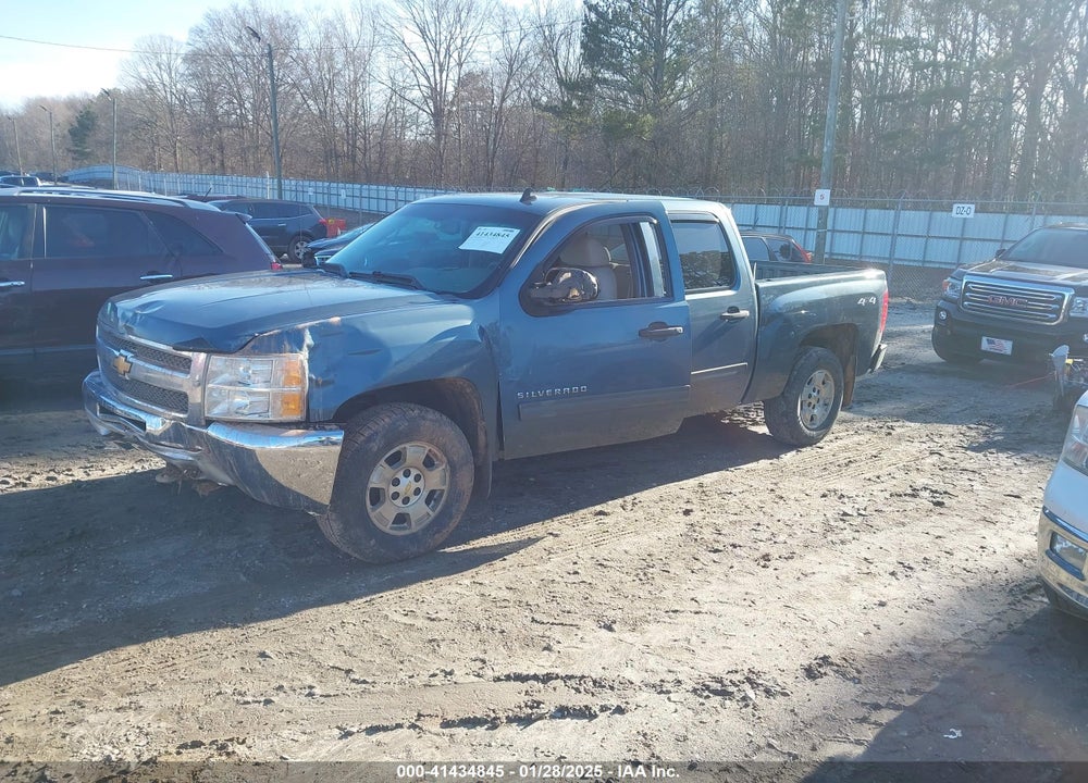 2012 CHEVROLET SILVERADO 1500 LT VIN: 3GCPKSE71CG187176