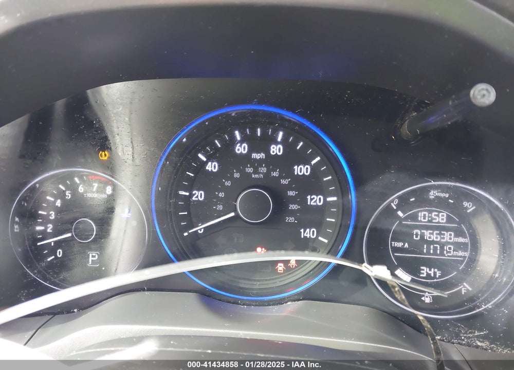 2019 HONDA HR-V LX VIN: 3CZRU6H3XKG707855
