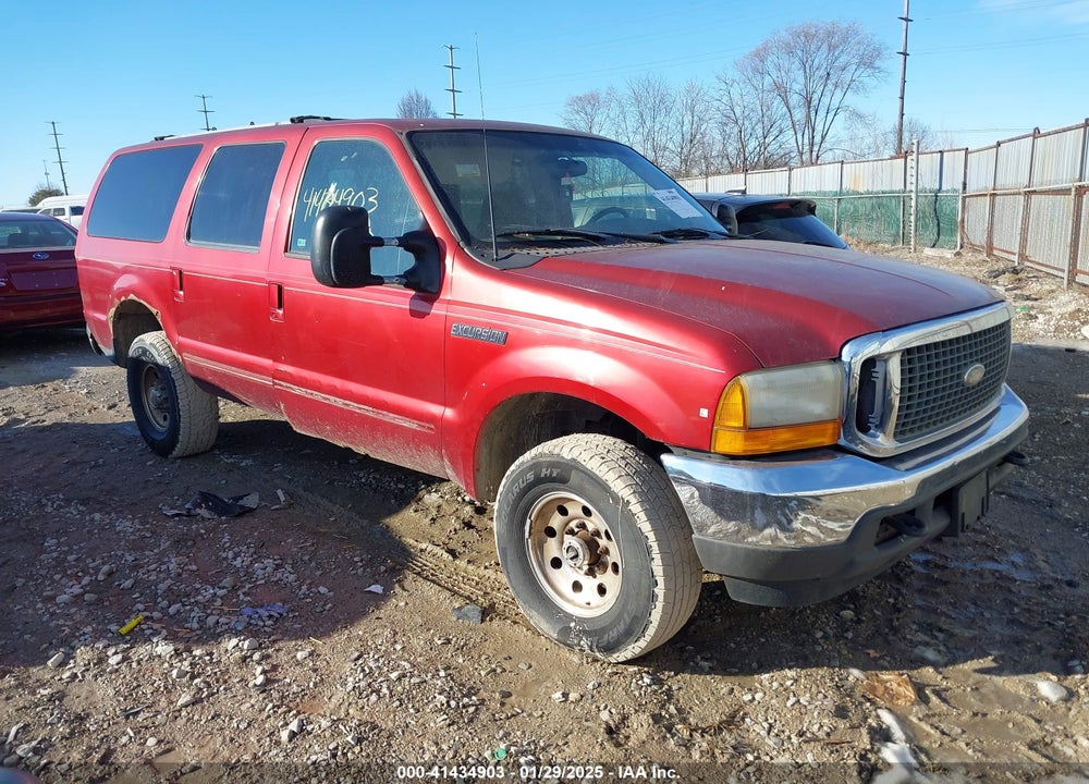 2000 FORD EXCURSION XLT VIN: 1FMNU41S8YED45899