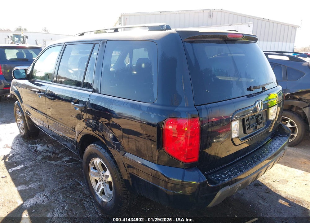 2004 HONDA PILOT EX-L VIN: 2HKYF18584H558629