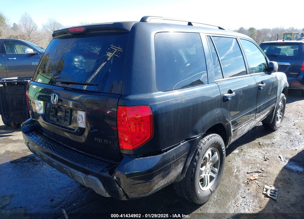2004 HONDA PILOT EX-L VIN: 2HKYF18584H558629