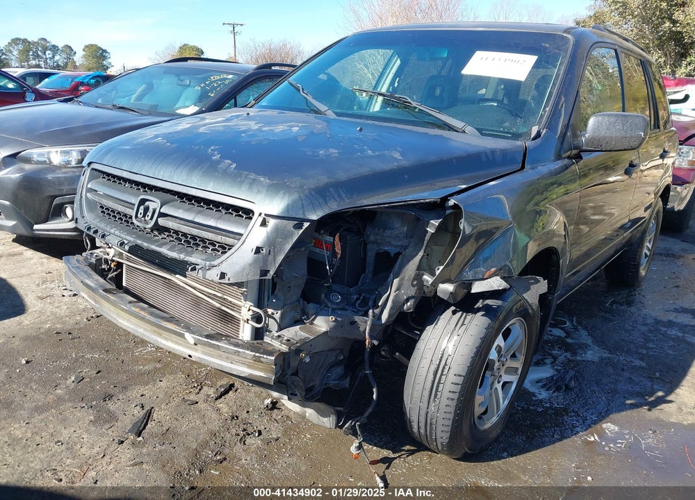 2004 HONDA PILOT EX-L VIN: 2HKYF18584H558629